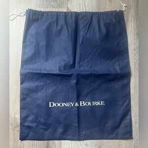 Dooney Bourke Navy Blue Handbag Dust Bag Protective Storage Cover 18”x 21.5”